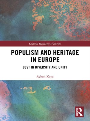 cover image of Populism and Heritage in Europe